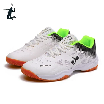 Профессиональная обувь для бадминтона, мужская Противоскользящая Женская обувь для волейбола, Дышащая обувь для настольного тенниса, Теннис 8520